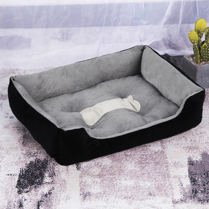 Cama Pequeña para Perros y Gatos – Portátil, Acogedora y Lavable